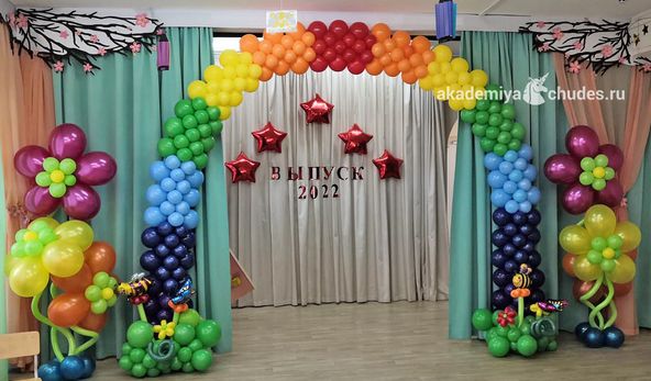 Оформление выпускного в детском саду