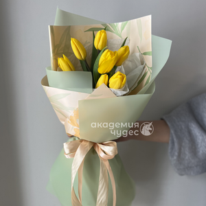 Букет из 7 тюльпанов