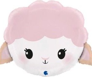 Фольгированный шар "Барашек голова 2"