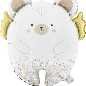 Фольгированный шар "Мишка с крылышками"