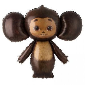 Фольгированный шар фигура "Чебурашка"