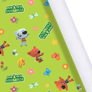 Бумага упаковочная "Ми-ми-мишки"