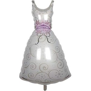 Фольгированный шар "Платье невесты"