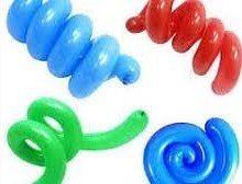 Фигура из шаров "Спираль"