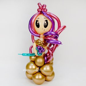 Фигура из шаров "Русалочка"