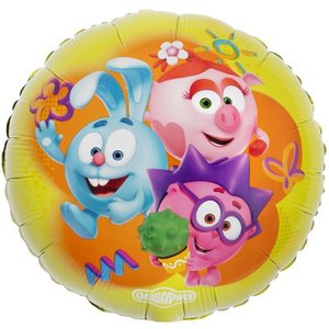 Фольгированный шар "Смешарики"
