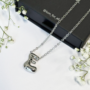 Подвеска Буква (родиевое покрытие)