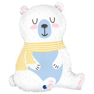 Фольгированный шар "Полярный мишка"