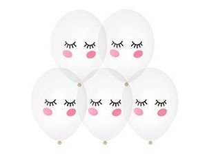 Воздушный шарик "Щечки Реснички"