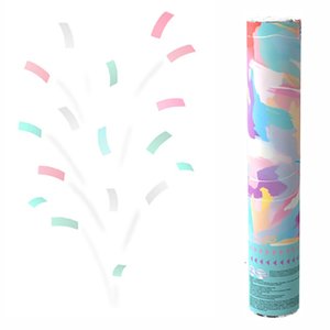 Хлопушка Разноцвет Макаронс, 30 см