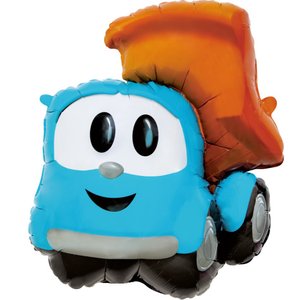 Фольгированный шар "Грузовичок Лёва"