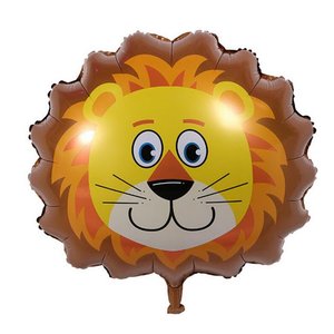 Фольгированный шар "Лев голова"