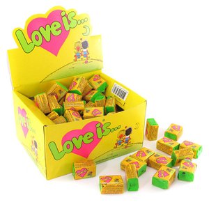 Жевательная резинка love is (ананас и кокос)