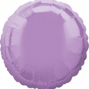 Фольгированный шар Круг Сиреневый