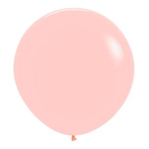 Шар сочная дыня, пастель матовый (макаронс), 60 см