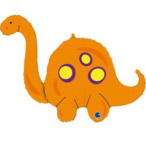 Фольгированный шар "Динозавр Бронтозавр"