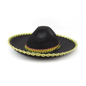 Шляпа "Сомбреро" Золотой кант малая