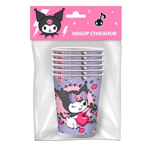 Стаканы "С Днем рождения!" Куроми