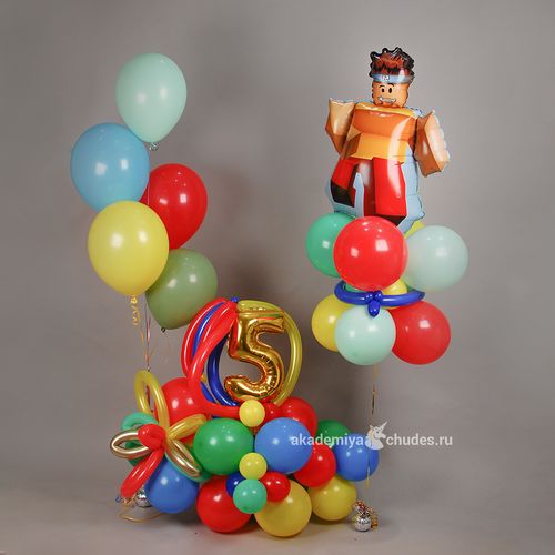 Основное изображение товара "Головоломка 2" фигура из воздушных шаров