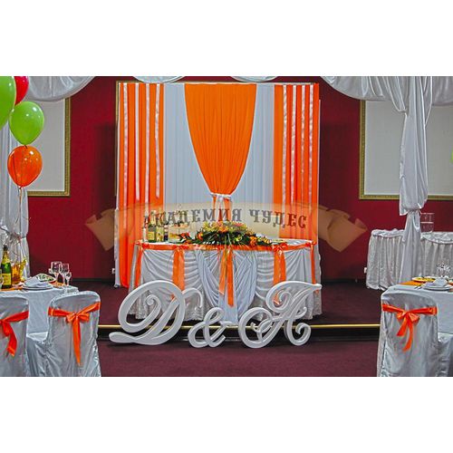Основное изображение товара Оформление свадьбы в оранжевых тонах
