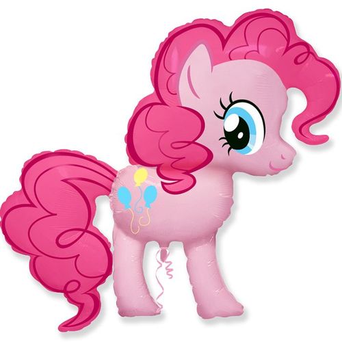 Основное изображение товара Фольгированный шар "Пони Розовая"
