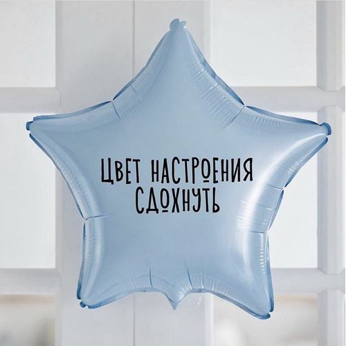 Основное изображение товара Фольгированный шар с надписью "Цвет настроения"