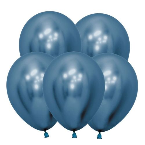 Основное изображение товара Синий воздушный шарик, хром