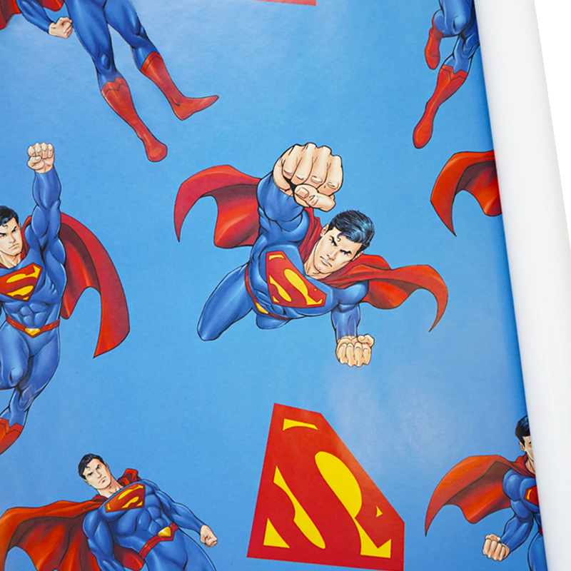 Superman wrapping best sale paper