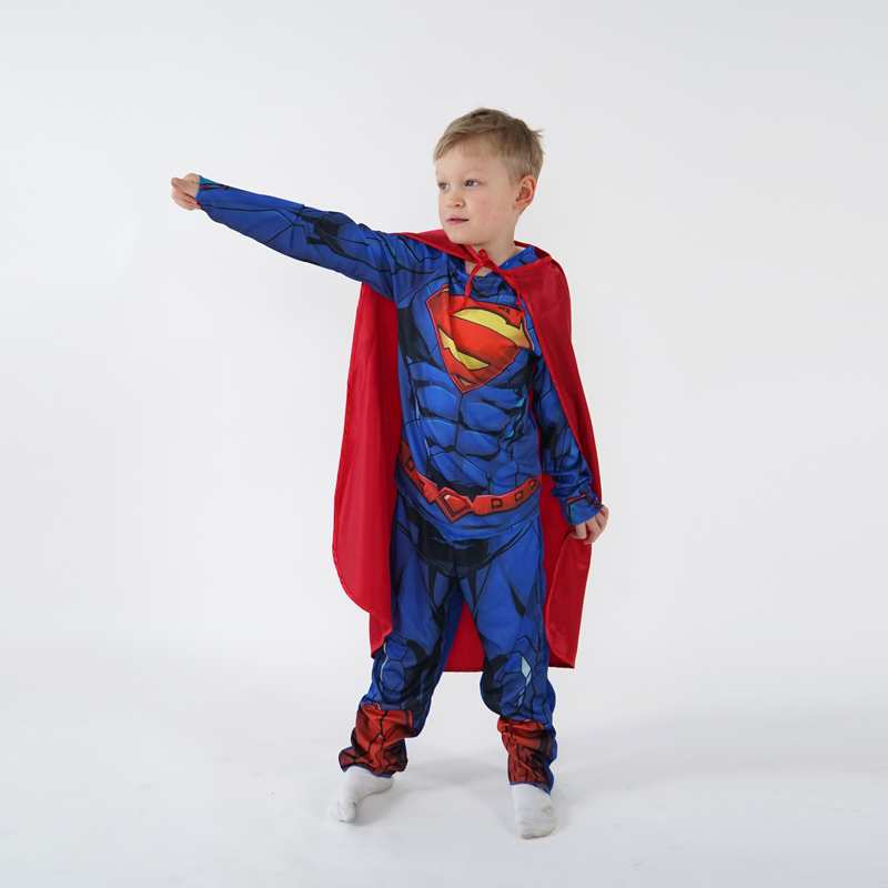Карнавальный костюм Супермен, рост 122-134 см фото